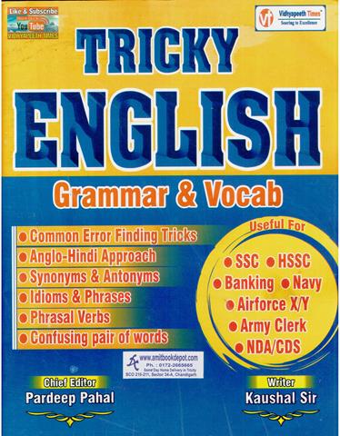 Tricky English Grammar and Vocab (NEW)